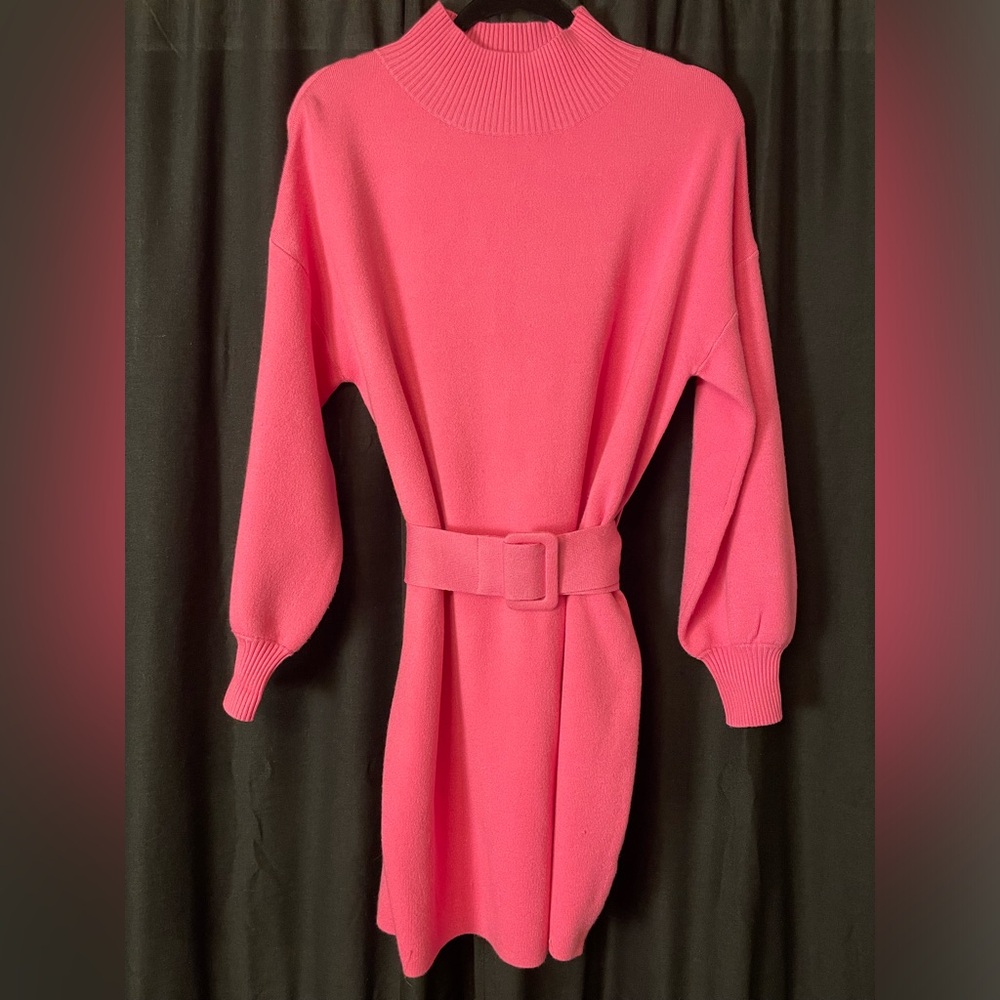 Never worn!!! Pink Sweater Dress